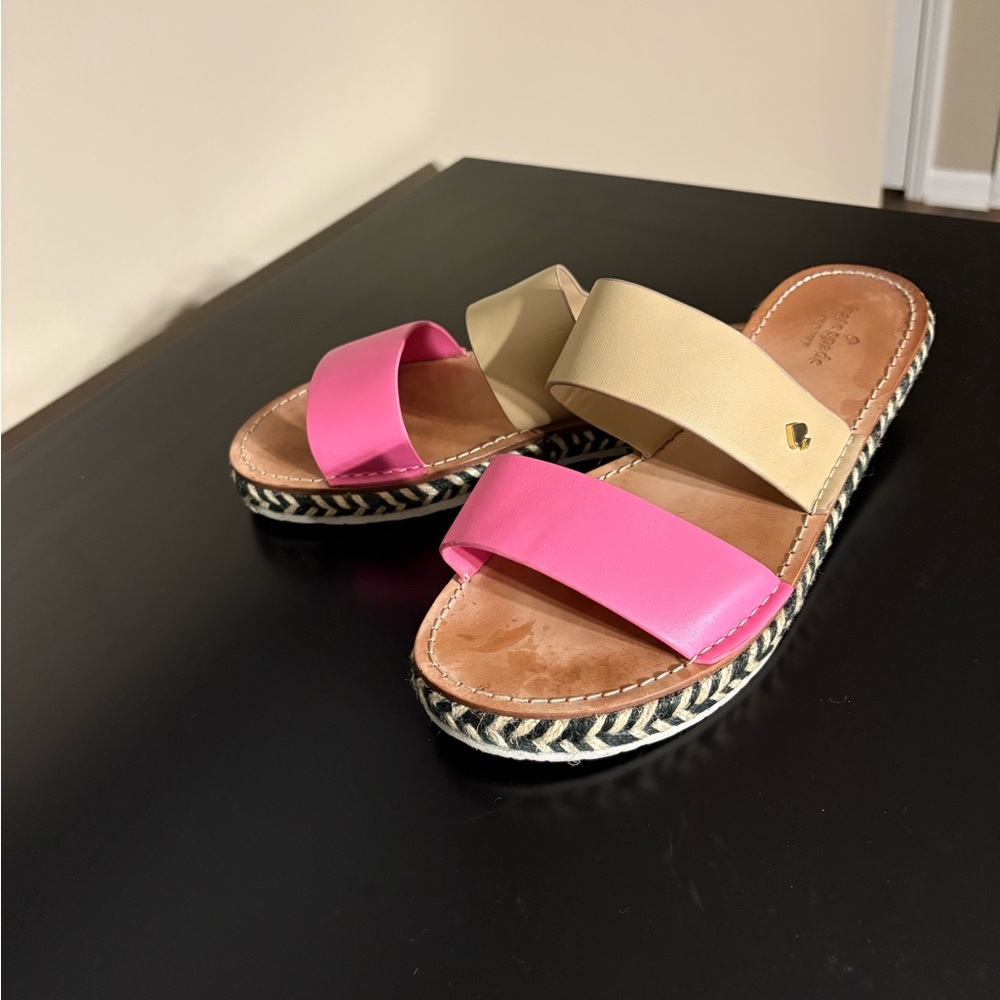 Kate Spade pink and sandals